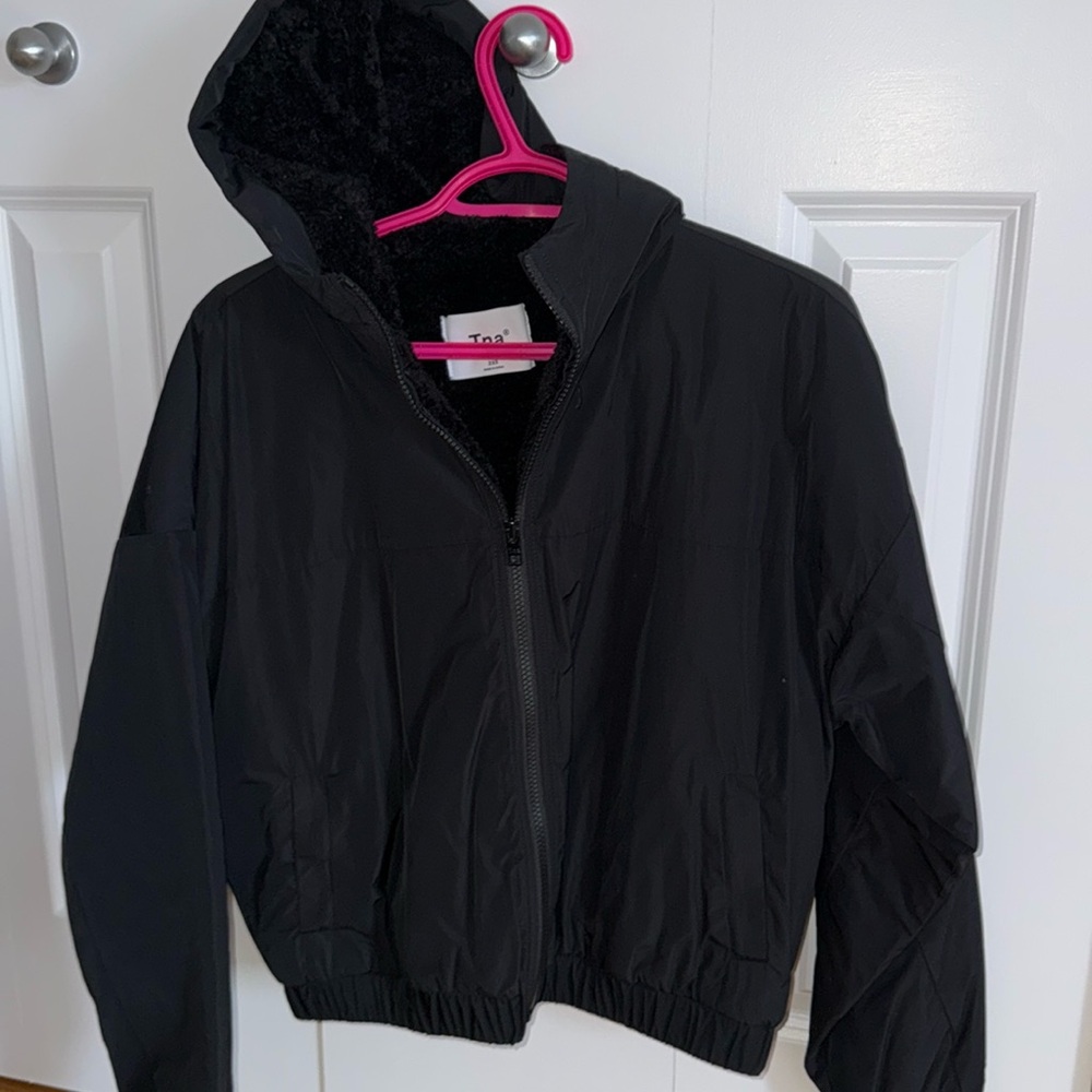 TNA bomber fleece lined coat